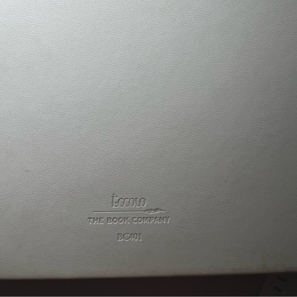 Eccolo Lined Journal Notebook, Pacifico Beer Calendar With Extra Pocket - Picture 8 of 8